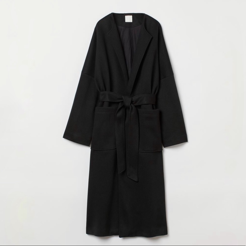 H&M Black Coat